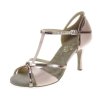 Tanzschuhe Artis - DL 39/1 roségold/lachs Satin 8 cm Slim