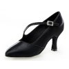 Damen Tanzschuhe Botan BS-6 schwarz 6,5 cm Flare (36)