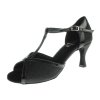 Damen Tanzschuhe ARTIS - DL-14 schwarz 7 cm Flare (36)