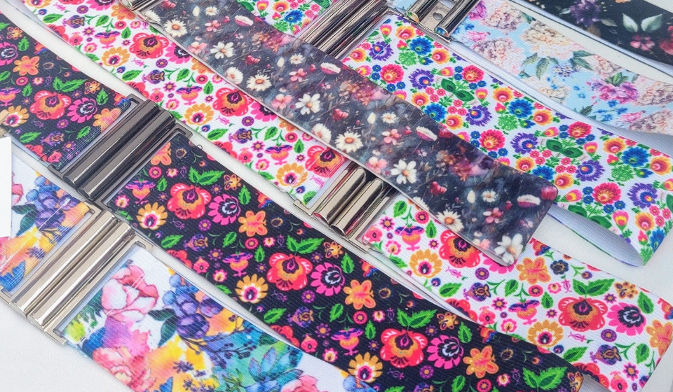 Designové gumové pásky