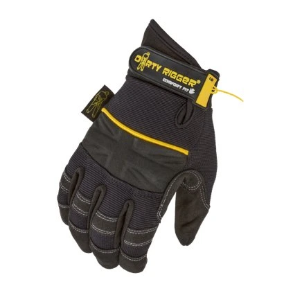 Comfort Fit Fill Finger PPE Rigger Glove Back
