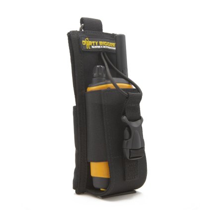 Dirty Rigger Radio Pouch Front Side View copy