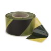 Hazard Warning Barrier Tape Black Yellow