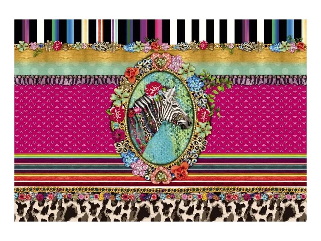 Komar papírová fototapeta Melli Mello Zebra 8-951, rozměry 368 x 254 cm - Tapetujte Komar papírová fototapeta Melli Mello Zebra 8-951, rozměry 368 x 254 cm - Tapetujte