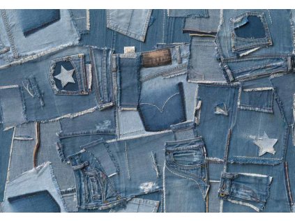 Komar papírová fototapeta SD909 Jeans, rozměry 368 x 254 cm