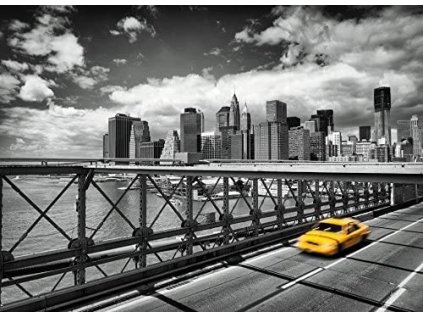 Komar papírová fototapeta SD929 Taxi nach Brooklyn, rozměry 254 x 184 cm