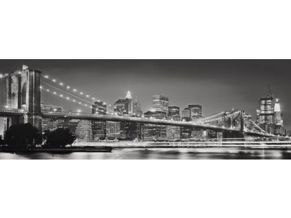 Komar vliesová fototapeta Brooklyn Bridge 4NW-320 Brooklynský most, rozměry 368 x 127 cm