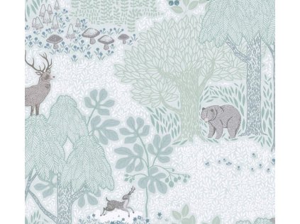 A.S.Creation 77133-1 Dětská vliesová tapeta na zeď Lilly&Luis 2028, velikost role 10,05 m x 53 cm