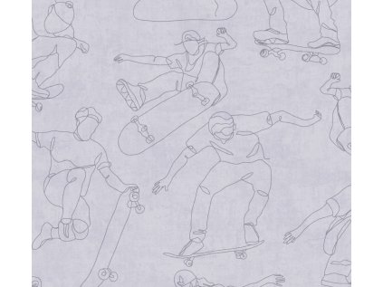 A.S.Creation 77174-1 Dětská vliesová tapeta na zeď Lilly&Luis 2028, velikost role 10,05 m x 53 cm