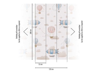 A.S.Creation 77061-1 Dětská vliesová tapeta na zeď Lilly&Luis 2028, velikost role 8,8x0,53m