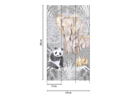 A.S.Creation 77070-1 Dětská vliesová tapeta na zeď Lilly&Luis 2028, velikost role 8,8x0,53m