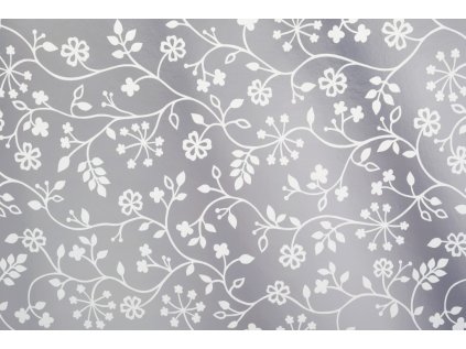347-8036 Samolepicí fólie d-c-fix samolepící tapeta metalická, květiny, velikost 67,5 cm x 1,5 m