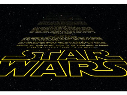 Komar papírová fototapeta 8-487 Star Wars Intro, rozměry 368 x 254 cm