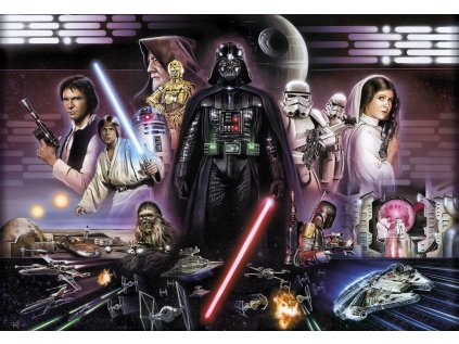 Komar papírová fototapeta 8-482 Star Wars Darth Vader Collage, rozměry 368 x 254 cm