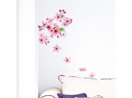 Samolepicí dekorace Crearreda WA M Cherry Blossom 54327 Kvetoucí třešňová větev