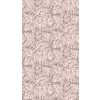 Tapetový stěnový panel / vliesová tapeta  79145-7, role 8,80x0,53 m, barva růžová, béžová