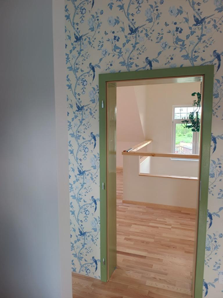Jemná romantika & elegantní linie: Naše tapety v praxi