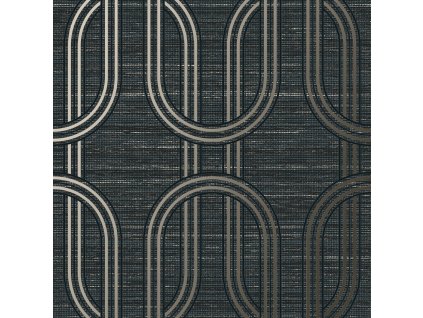 Luxusní modrá geometrická vliesová tapeta na zeď, 120860, Indulgence, Graham Brown Boutique, velikost 10 x 0,52 m