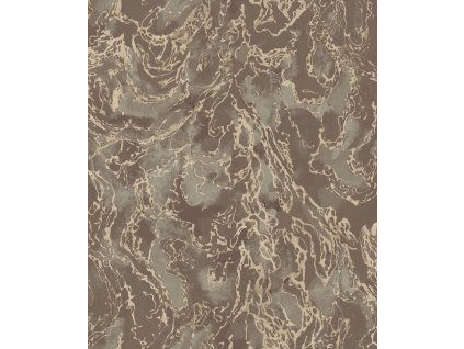 Luxusní šedo-hnědá metalická vliesová tapeta na zeď s hrubou strukturou, 57324, Aurum II, Limonta, velikost 10 x 0,53 m
