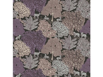 Vliesová tapeta na zeď, stromy, listy, zvířata, 121087, Laura Ashley 3, velikost 10,05 x 0,52 m
