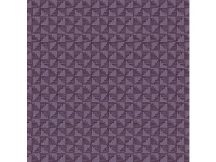 Modro-fialová vliesová geometrická retro tapeta na zeď, 333656, Revive, Eijffinger, velikost 10 x 0,52 m