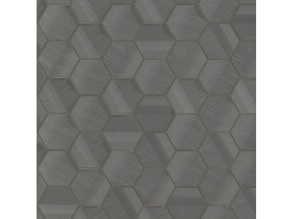 Luxusní šedo-stříbrná geometrická vliesová tapeta na zeď, Z12827, Automobili Lamborghini 3, velikost 10,05 x 0,7 m