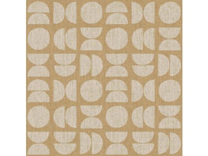 Béžová vliesová tapeta na zeď, geometrický vzor, 30153, Energie, Cristiana Masi by Parato, velikost 10,05 x 0,53 m