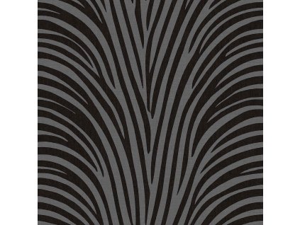 Černá vliesová tapeta na zeď, geometrický vzor, 30149, Energie, Cristiana Masi by Parato, velikost 10,05 x 0,53 m