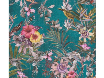 Vliesová tapeta na zeď A.S. Création Dream Flowery 381783, velikost 10,05 x 0,53 m