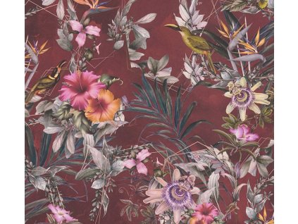 Vliesová tapeta na zeď A.S. Création Dream Flowery 381785, velikost 10,05 x 0,53 m