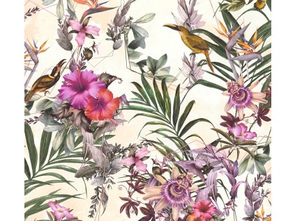 Vliesová tapeta na zeď A.S. Création Dream Flowery 381786, velikost 10,05 x 0,53 m