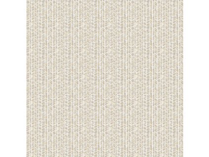 Béžová geometrická vliesová tapeta na zeď, MG56694, Mika, ICH Wallcoverings, velikost 10,05 x 0,53 m