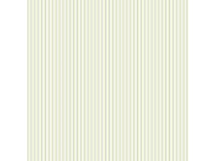 Zeleno-bílá proužkovaná vliesová tapeta na zeď, MG56644, Mika, ICH Wallcoverings, velikost 10,05 x 0,53 m