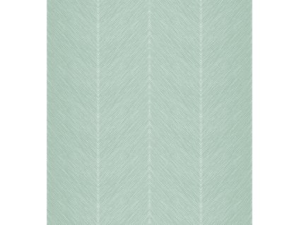 Zelená vliesová tapeta na zeď,  cik cak vzor, M1803-4, Mika, ICH Wallcoverings, velikost 10,05 x 0,53 m