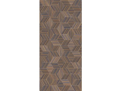 Geometrická obrazová vliesová tapeta na zeď, imitace obložení, 340180, Gilded, Eijffinger, velikost 2,8 x 1,3 m