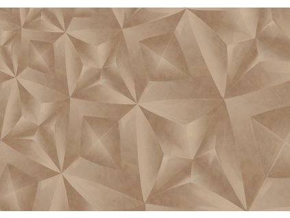 Geometrická 3D obrazová vliesová tapeta na zeď, 340186, Gilded, Eijffinger, velikost 2,8 x 4 m