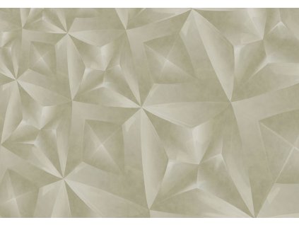 Geometrická 3D obrazová vliesová tapeta na zeď, 340185, Gilded, Eijffinger, velikost 2,8 x 4 m