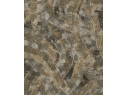 Hnědá vliesová tapeta na zeď, geometrický vzor, 24479, Textum, Cristiana Masi by Parato, velikost 10,05 x 0,53 m