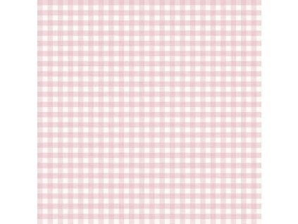 Vliesová tapeta na zeď,růžová kostka/káro, 84067, Blooming Garden, Cristiana Masi by Parato, velikost 10,05 x 0,53 m