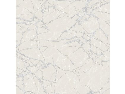 Luxusní  krémovo-stříbrná vliesová tapeta na zeď, imitace mramoru, Z34917, Elie Saab 2, velikost 10,05 x 1,06 m