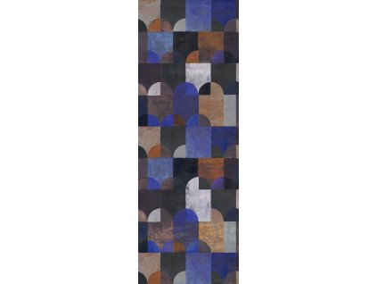 Vliesová geometrická fototapeta na zeď, DG4ILA2061-260,  Wall Designs IV, Khroma by Masureel, velikost 1,06 x 2,6 m