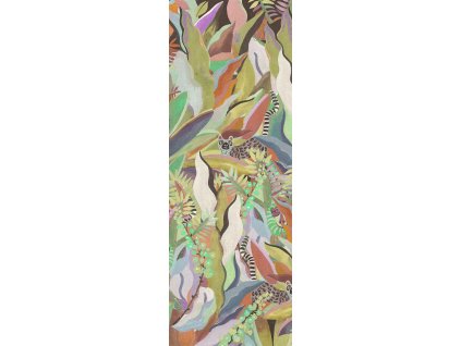 Vliesová  fototapeta na zeď, Džungle, DG4ANI1012-260, Wall Designs IV, Khroma by Masureel, velikost 1,06 x 2,6 m