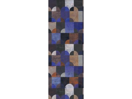Vliesová geometrická fototapeta na zeď, DG4ILA2062-300,  Wall Designs IV, Khroma by Masureel, velikost 1,06 x 3 m