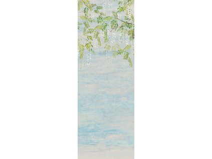 Vliesová fototapeta na zeď, rozkvetlá Vistárie, DG4PAT1021-260, Wall Designs IV, Khroma by Masureel, velikost 1,06 x 2,6 m
