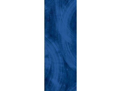 Modrá vliesová fototapeta na zeď, štuk, stěrka, DG4CHA1043-300, Wall Designs IV, Khroma by Masureel, velikost 1,06 x 3 m