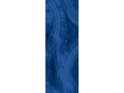 Modrá vliesová fototapeta na zeď, štuk, stěrka, DG4CHA1041-260, Wall Designs IV, Khroma by Masureel, velikost 1,06 x 2,6 m