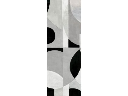 Vliesová geometrická fototapeta na zeď, DG4ILA1044-260, Wall Designs IV, Khroma by Masureel, velikost 1,06 x 2,6 m