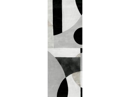 Vliesová geometrická fototapeta na zeď, DG4ILA1043-260, Wall Designs IV, Khroma by Masureel, velikost 1,06 x 2,6 m