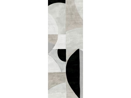 Vliesová geometrická fototapeta na zeď, DG4ILA1042-260, Wall Designs IV, Khroma by Masureel, velikost 1,06 x 2,6 m