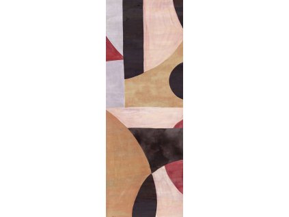 Vliesová geometrická fototapeta na zeď, DG4ILA1013-260, Wall Designs IV, Khroma by Masureel, velikost 1,06 x 2,6 m